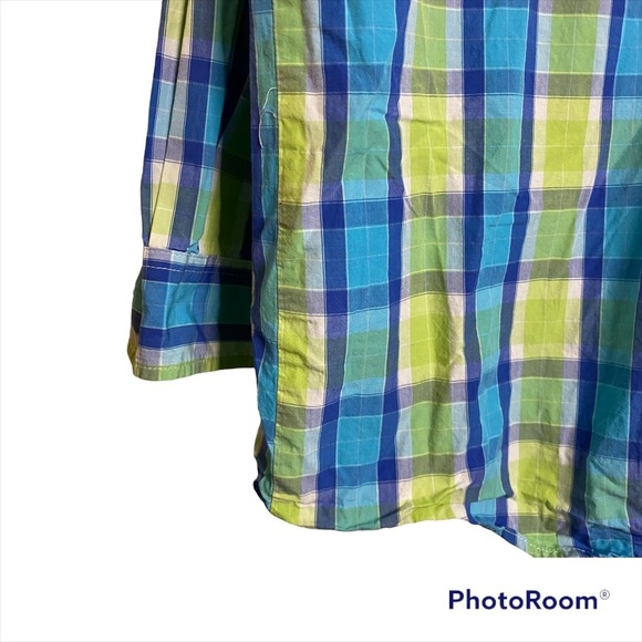 Columbia PFG Super Bonehead Omni Shade Button Up Long Sleeve Collared Shirt L - Picture 10 of 15